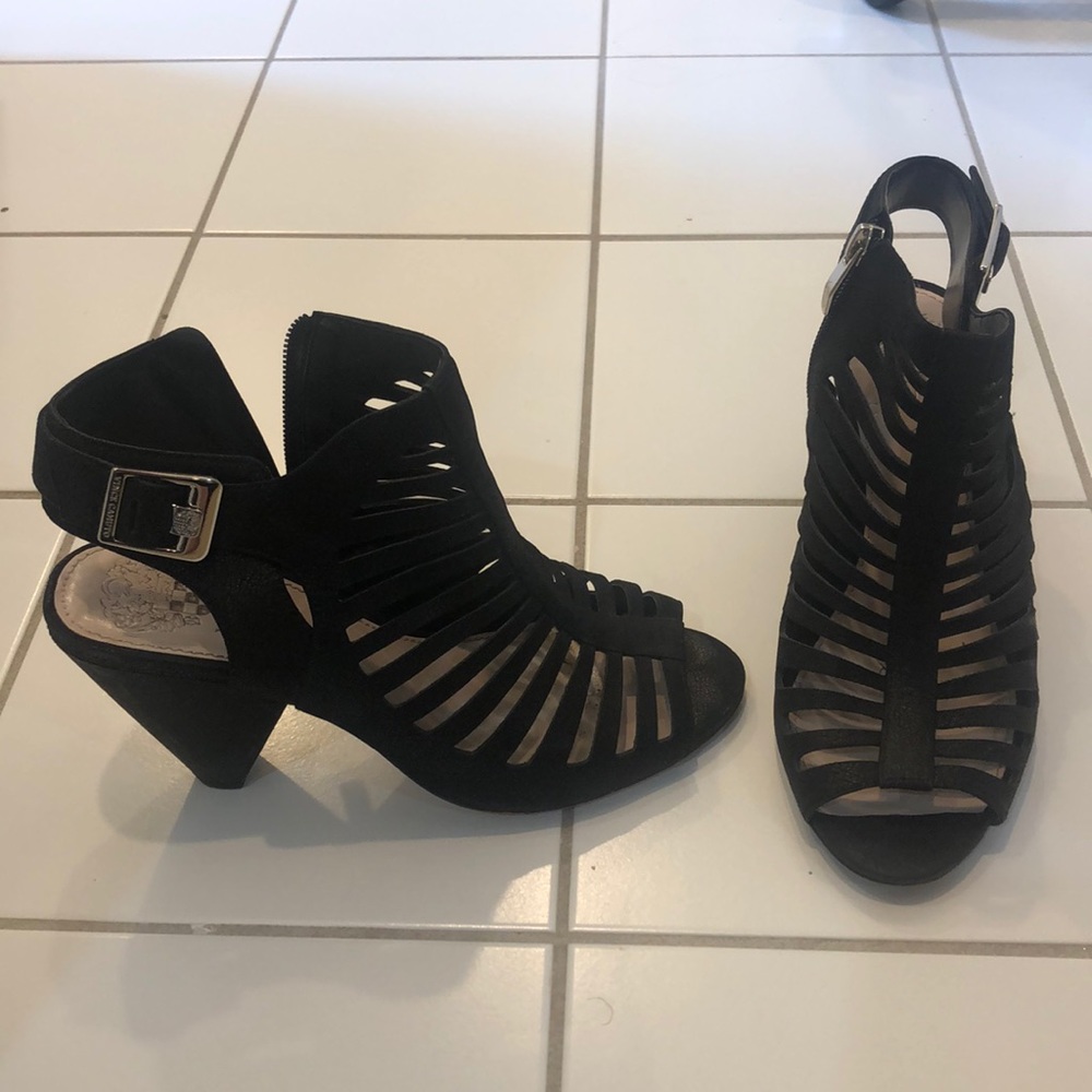 ‘Eliana’ Bootie Black Heels